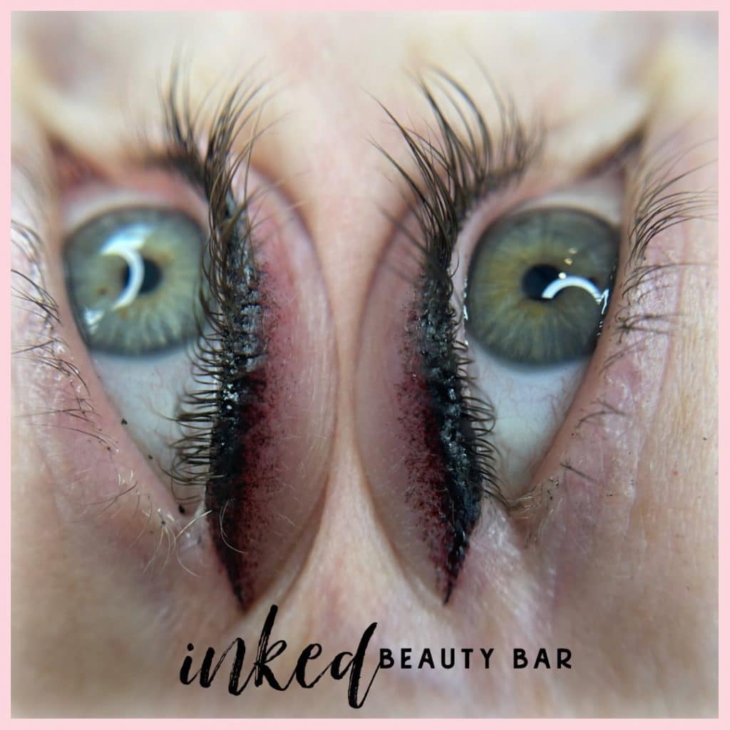 Permanent eyeliner outcome featuring a subtle, everyday liner look at Inked Beauty Bar.
