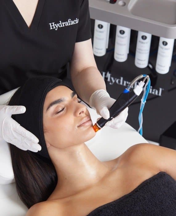 Advanced facial treatment supporting clear, healthy-looking skin at Inked Beauty Bar.